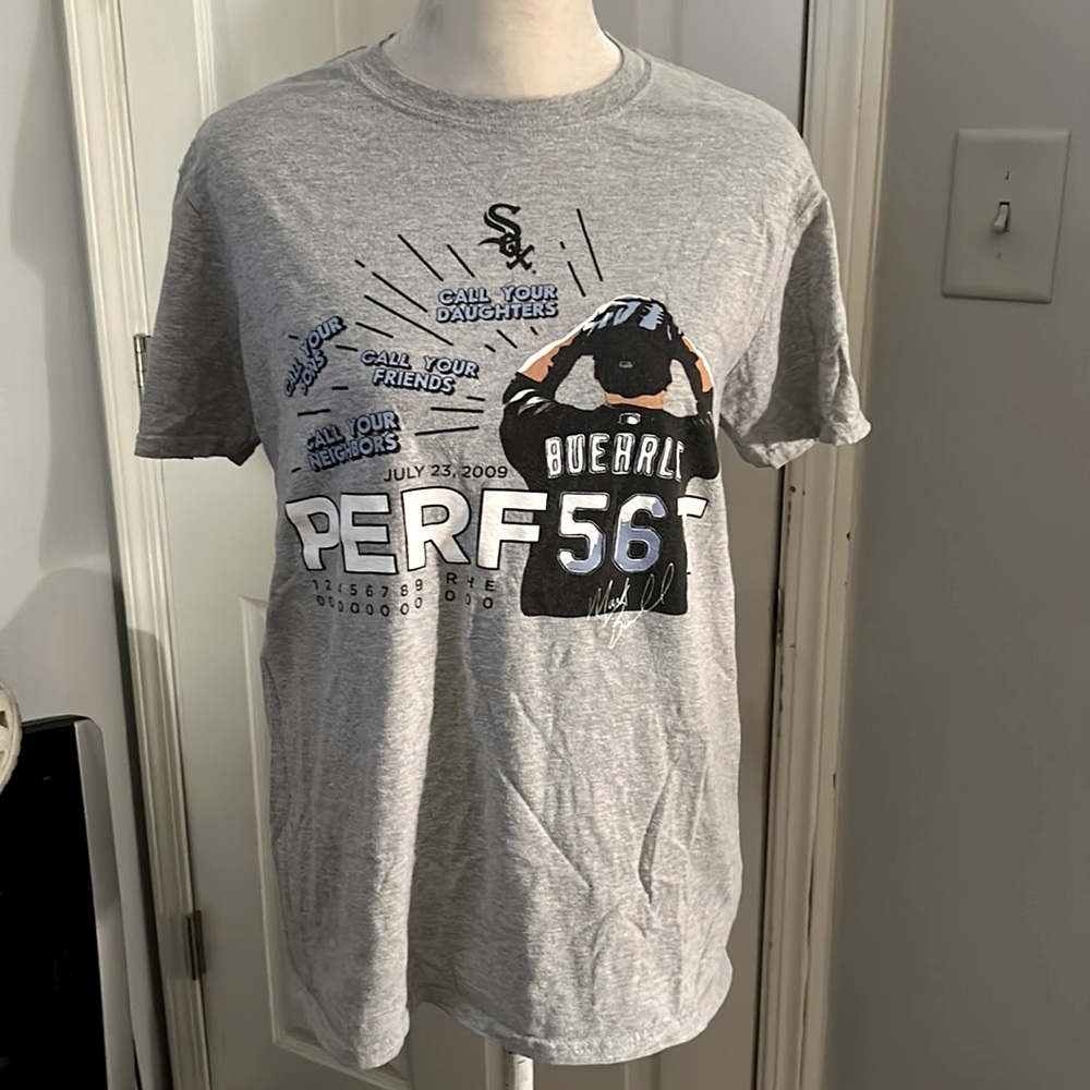 Buehrle Perfect 56 Gray T-Shirt